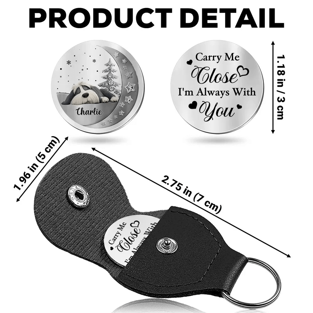 Customized 3D Effect Dog Breed Pocket Hug