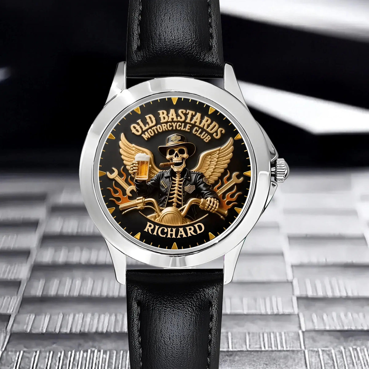 Old Bastards Motorcycle Club Watch - product detail 22
