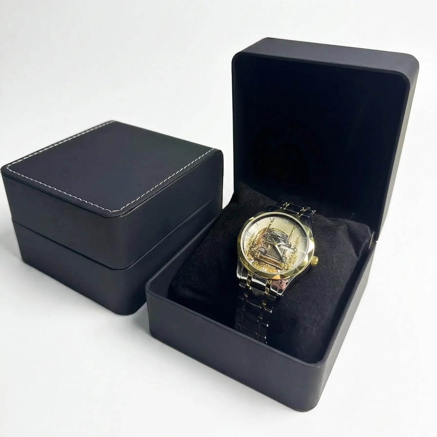 Luxury Leather Watch Box - main product image