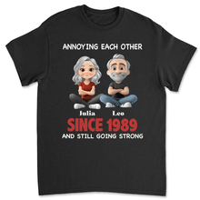 Annoying Each Other for 10 Years - Personalized Shirt for Romantic Occasions