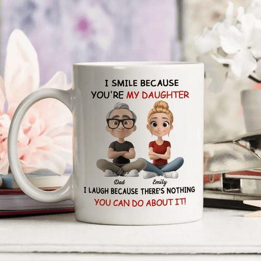 Personalized Custom Coffee Mug for Daughter