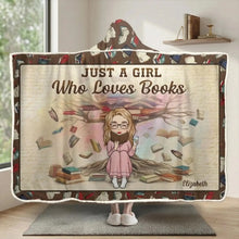 book lover wearable blanket