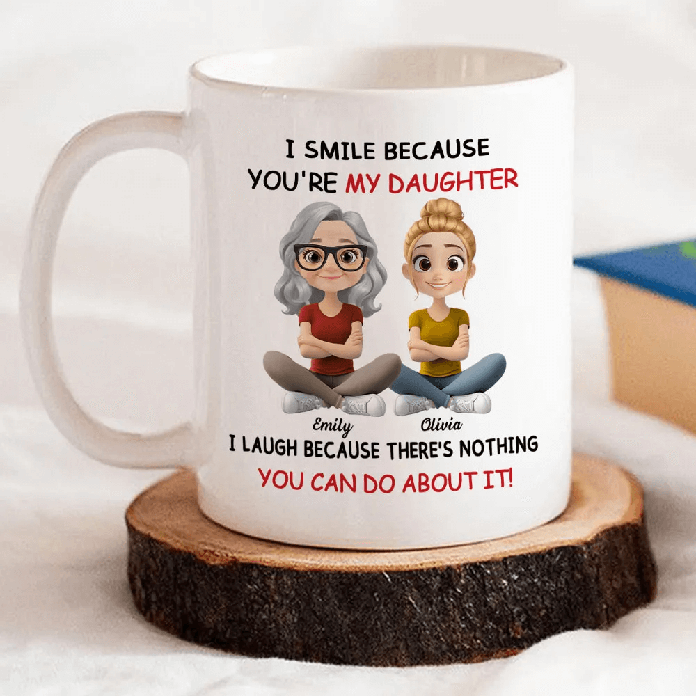 Personalized Custom Coffee Mug for Daughter