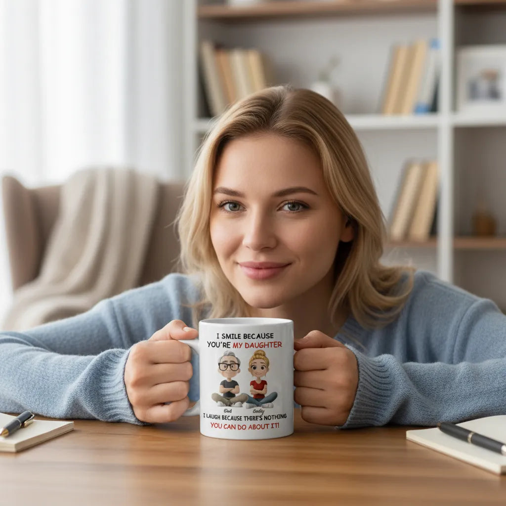 Personalized Custom Coffee Mug for Daughter