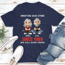 Annoying Each Other for 10 Years - Personalized Shirt for Romantic Occasions