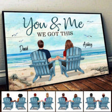 Personalized Poster, Canvas - Custom Anniversary Gift for Couple, Husband, Wife