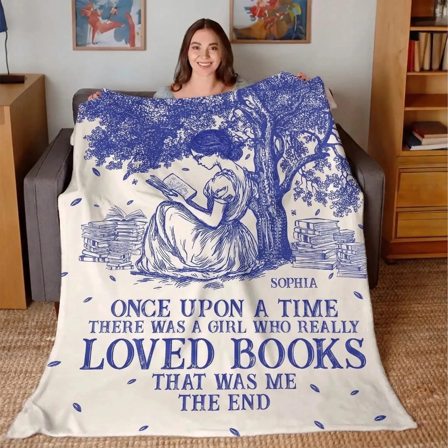 Elegant personalized anniversary gift for book lovers and avid readers