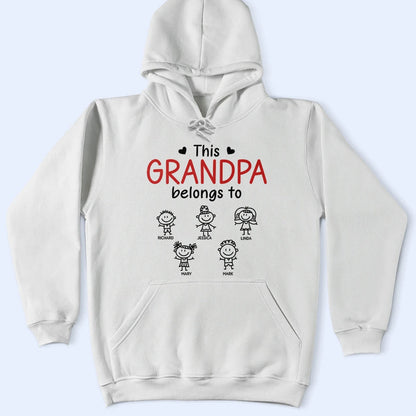 Personalized T-Shirt - Customized Gift For Grandpa/Grandma