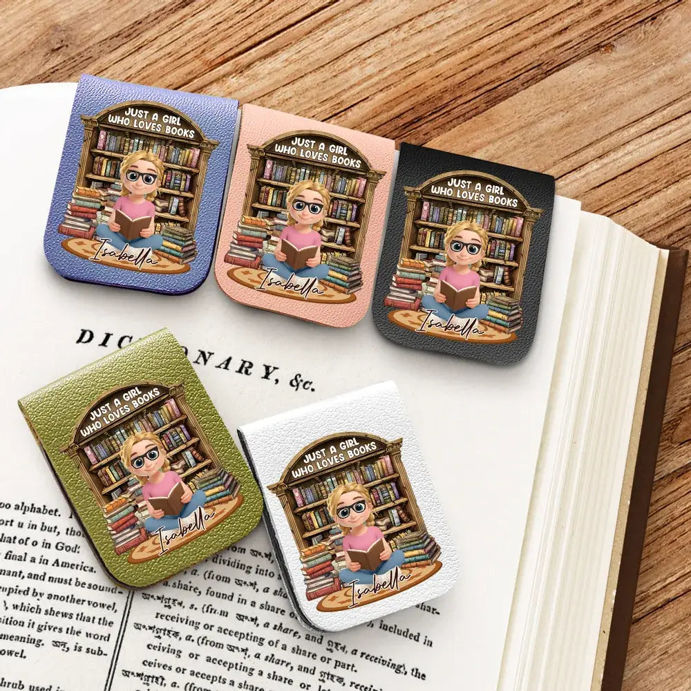 Personalized Custom Leather Bookmark - Me And My Corner