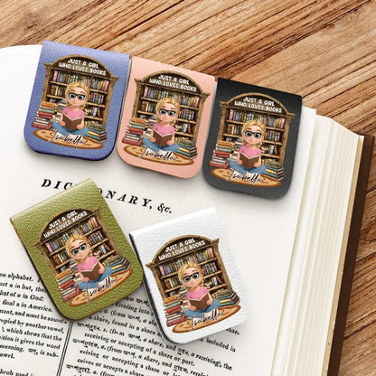 Personalized Custom Leather Bookmark - Me And My Corner