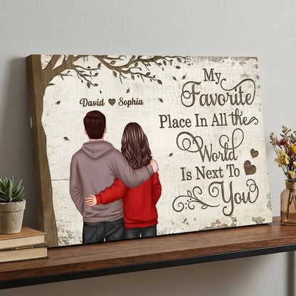 Personalized Poster/Canvas for Him/Her, Husband/ Wife, Couples, Meaningful Gift for Anniversary, Valentine's Day