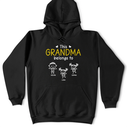 Personalized T-Shirt - Customized Gift For Grandpa/Grandma
