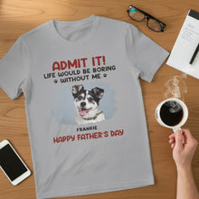 Custom Photo Dog & Cat Personalized Custom Unisex T-shirt, Perfect Gift for Pet Lovers