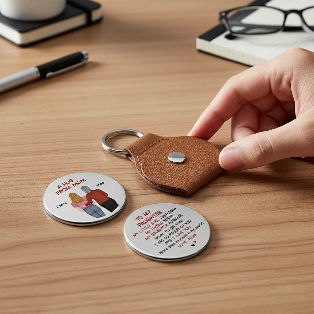 Personalized Pocket Hug - Unique Gift From Mom