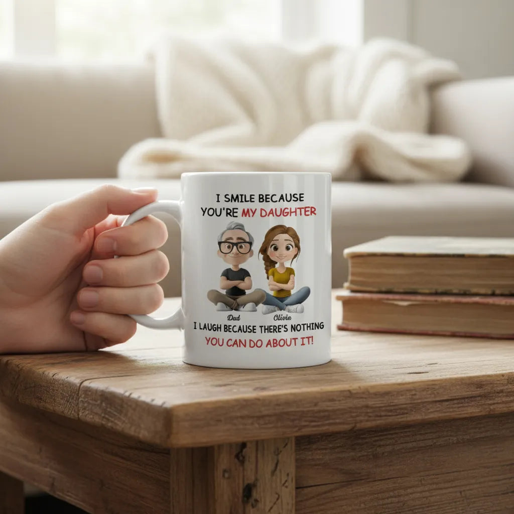 Personalized Custom Coffee Mug for Daughter