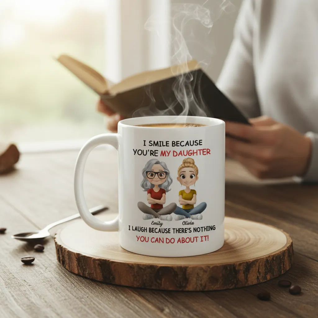 Personalized Custom Coffee Mug for Daughter