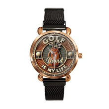 Personalized Golf Watch - Celebrate His Weekend Passion [[{"value":"shop name"}]]