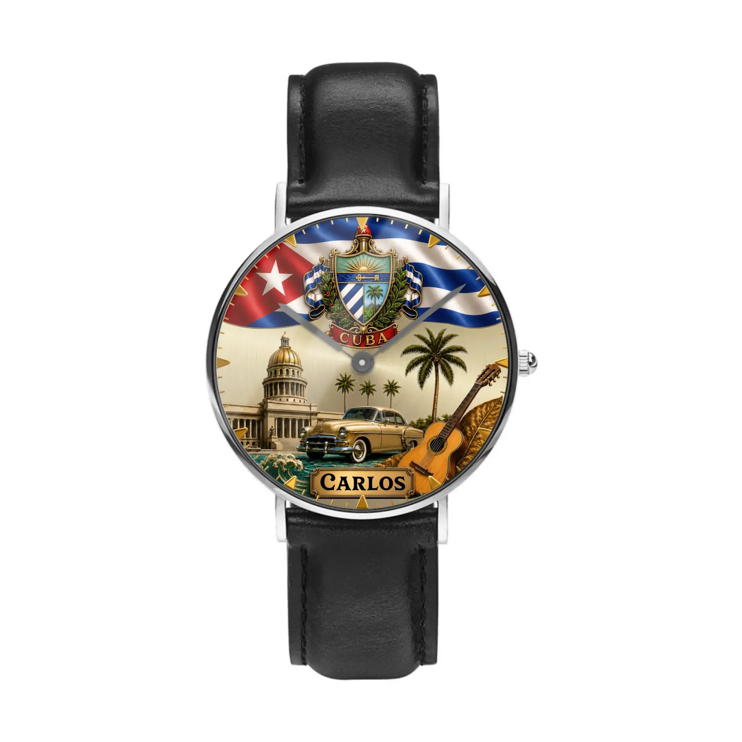 Personalized Cuban Heritage Watch - product detail 11