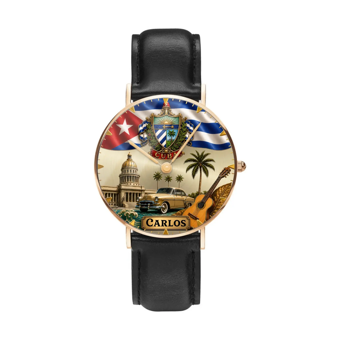 Personalized Cuban Heritage Watch - product detail 12