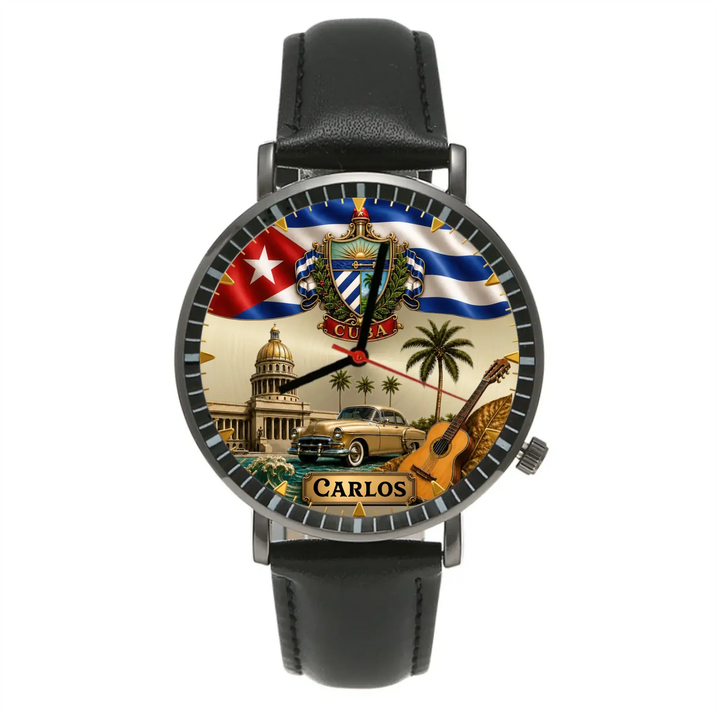 Personalized Cuban Heritage Watch - product detail 13