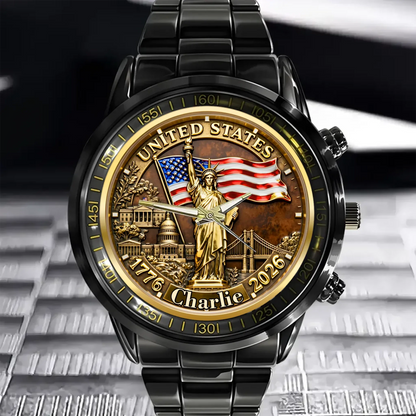 Customized Veteran Watch - Honoring 250th Anniversary