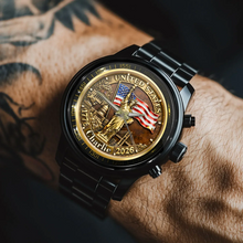 Custom Veteran Watch - Honoring 250th Anniversary - lifestyle product photo