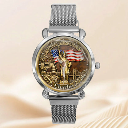 Customized Veteran Watch - Honoring 250th Anniversary