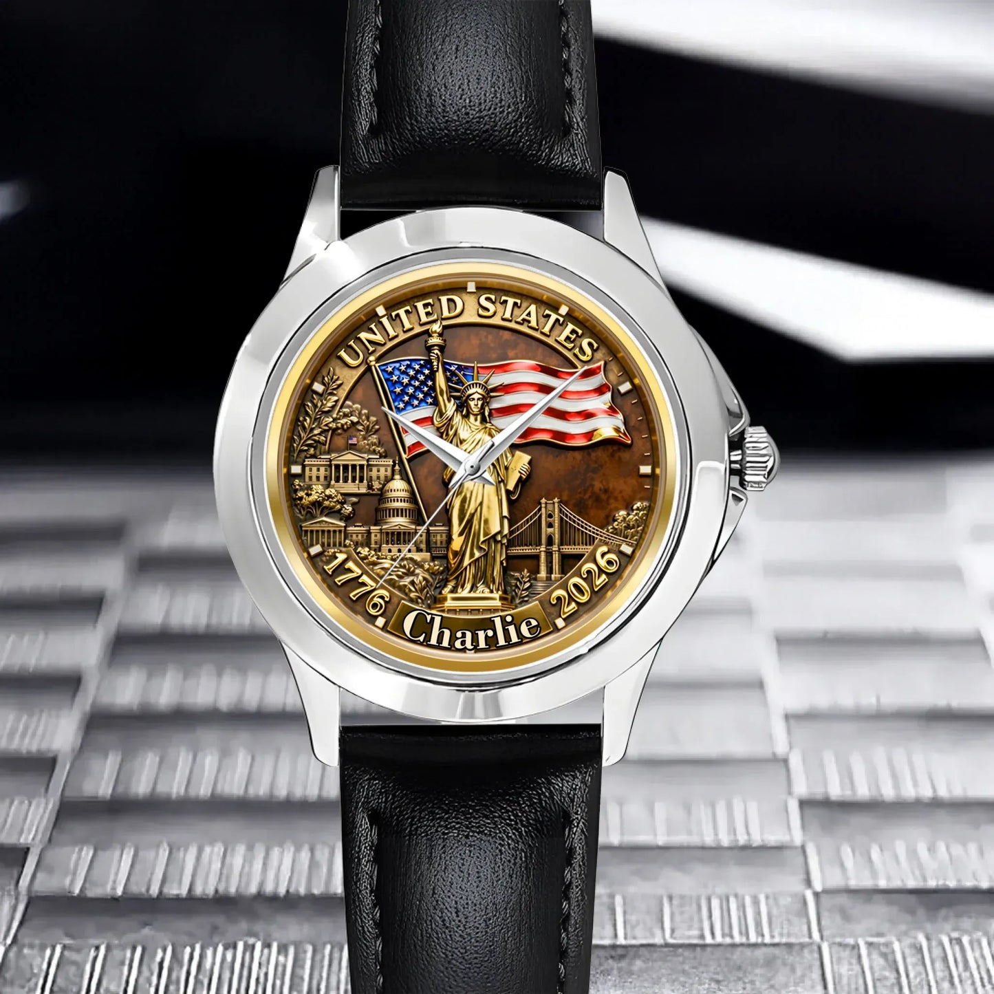 Customized Veteran Watch - Honoring 250th Anniversary