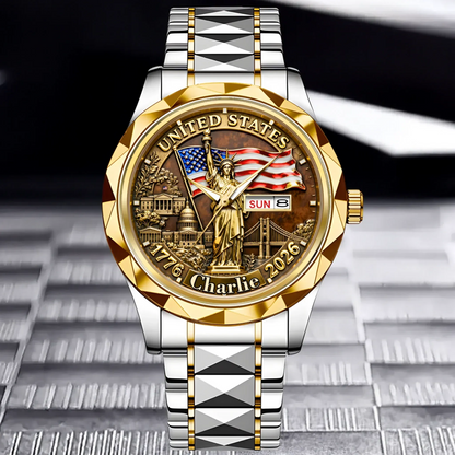 Customized Veteran Watch - Honoring 250th Anniversary