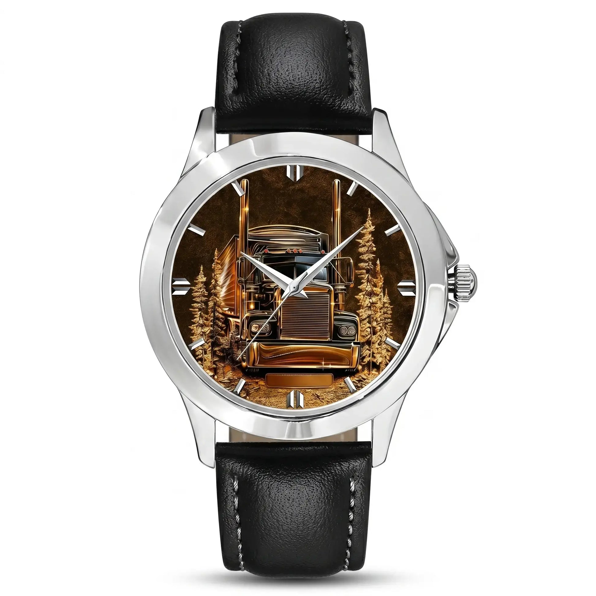 Custom Truck Driver Watch for Custom Watches for Truckers - custom design example