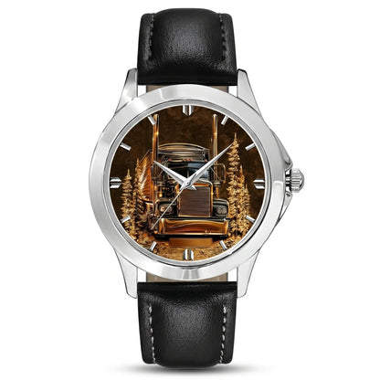 Custom Truck Driver Watch for Custom Watches for Truckers - custom design example
