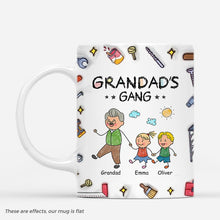 Personalised Grandad/Daddy's/Grandma/Mommy's Gang Mug