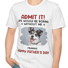 Custom Photo Dog & Cat Personalized Custom Unisex T-shirt, Perfect Gift for Pet Lovers