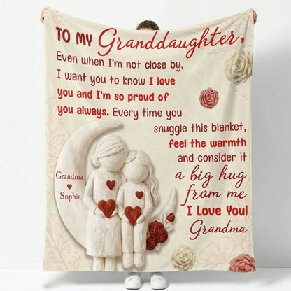 Personalized Custom Fleece Blanket - I Want You Know How Much I Love You
