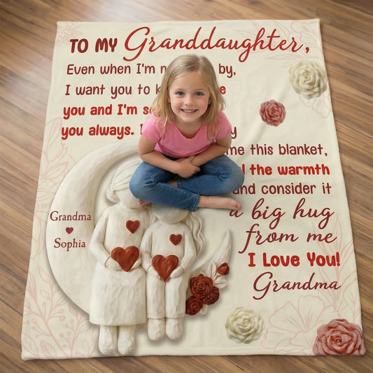 Personalized Custom Fleece Blanket - I Want You Know How Much I Love You