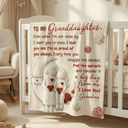 Personalized Custom Fleece Blanket - I Want You Know How Much I Love You