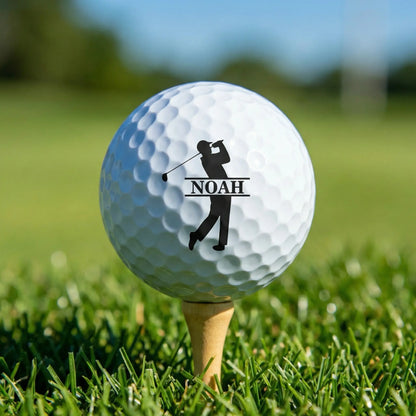 Personalized Custom Golf Ball Stamp, customized Gifts for Boy friend, Men, Him, Golf Lovers