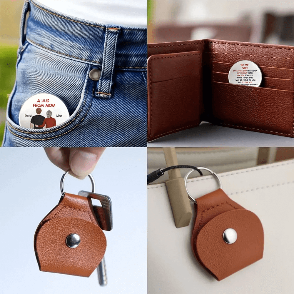 Personalized Pocket Hug - Unique Gift From Mom by Tailsprouts
