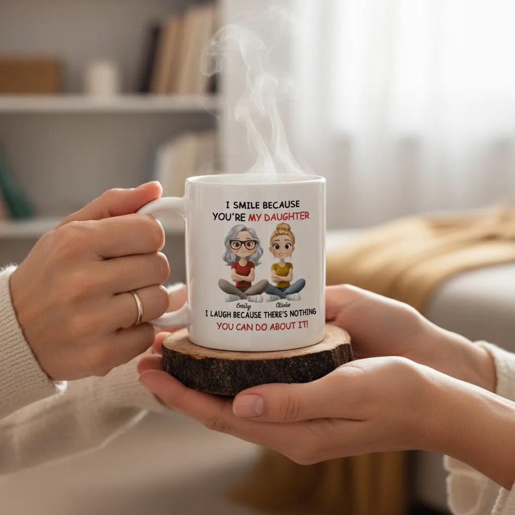 Personalized Custom Coffee Mug for Daughter