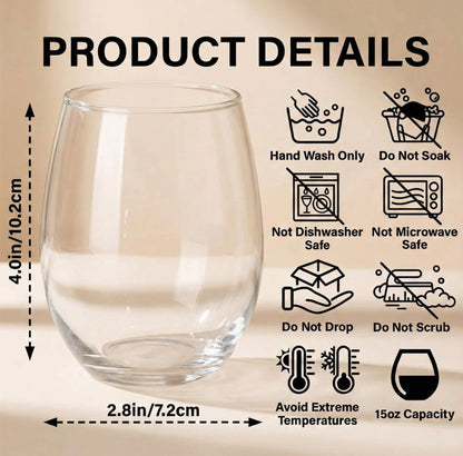 custom wine glasses