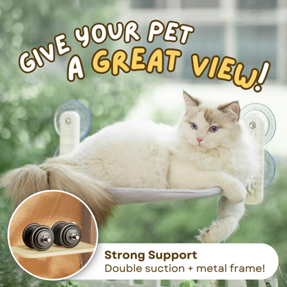 Hamac de fenêtre pour chat